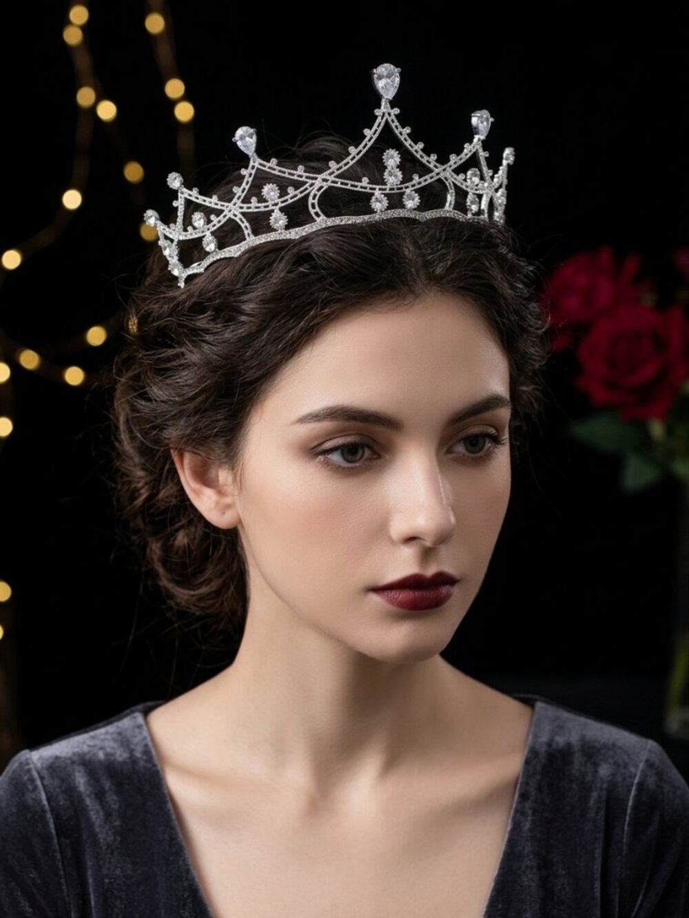 Queen Tiaras for Bridal, Birthday, Prom, Quinceanera, Pageant, Party, Wedding